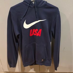 USA Nike Sweatshirt navy blue